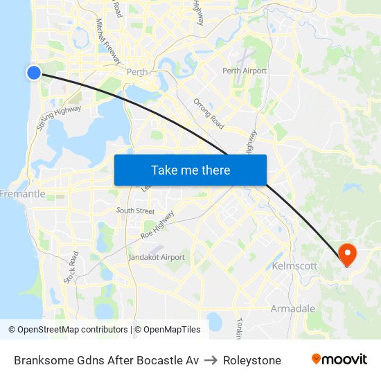 Branksome Gdns After Bocastle Av to Roleystone map