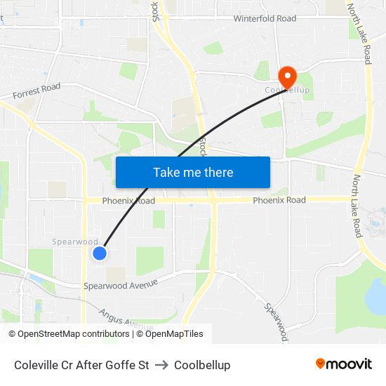 Coleville Cr After Goffe St to Coolbellup map