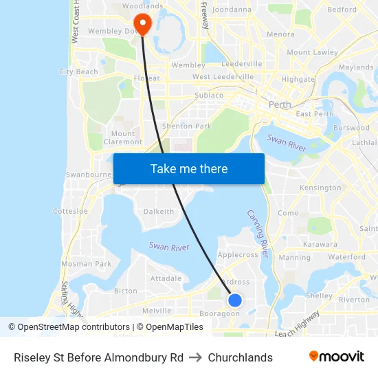 Riseley St Before Almondbury Rd to Churchlands map