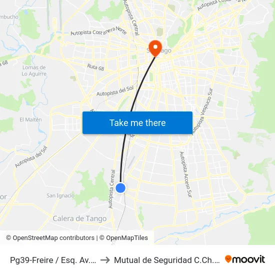 Pg39-Freire / Esq. Av. Colón-Sur to Mutual de Seguridad C.Ch.C. Agustinas map