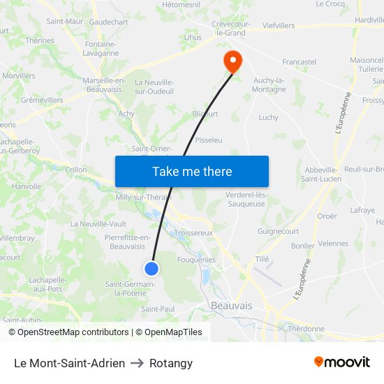 Le Mont-Saint-Adrien to Rotangy map