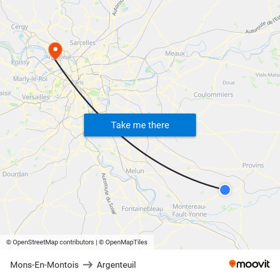 Mons-En-Montois to Argenteuil map