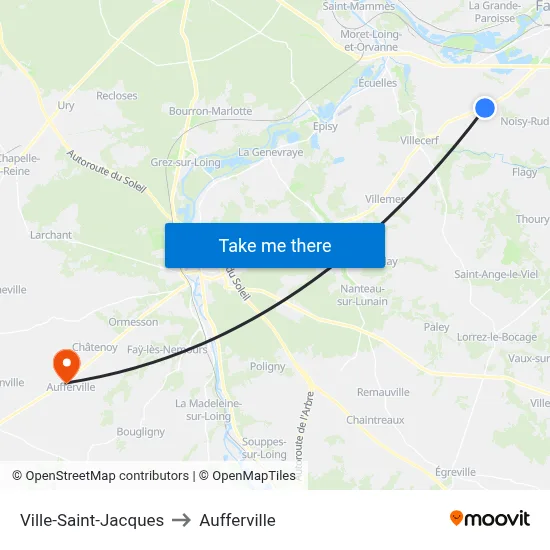 Ville-Saint-Jacques to Aufferville map