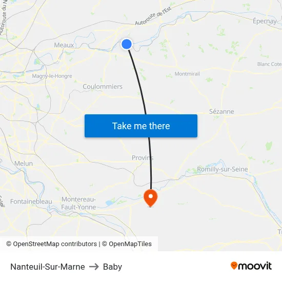Nanteuil-Sur-Marne to Baby map