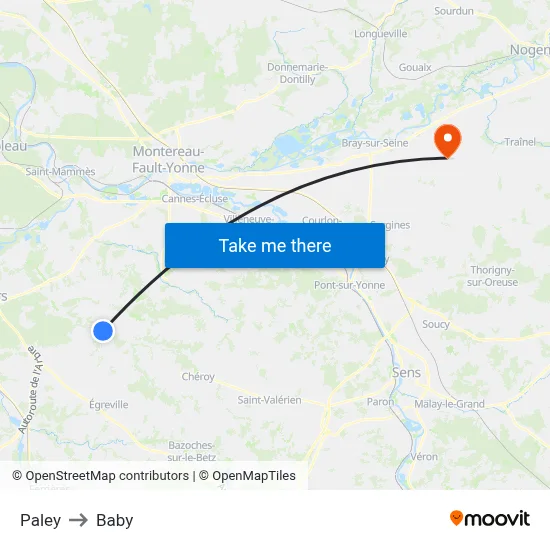 Paley to Baby map