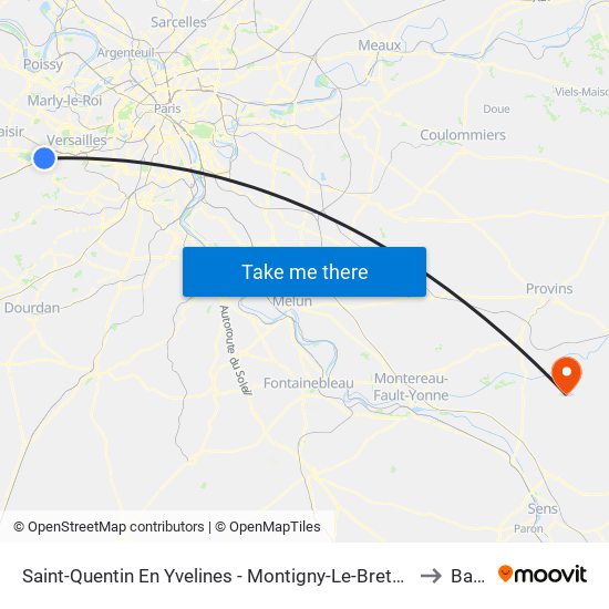 Saint-Quentin En Yvelines - Montigny-Le-Bretonneux to Baby map