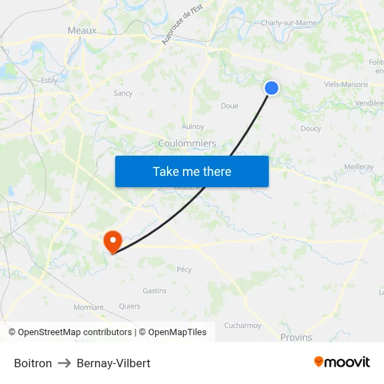 Boitron to Bernay-Vilbert map