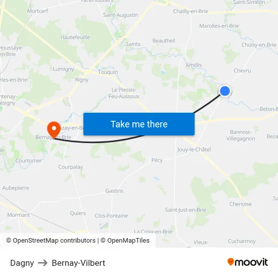 Dagny to Bernay-Vilbert map