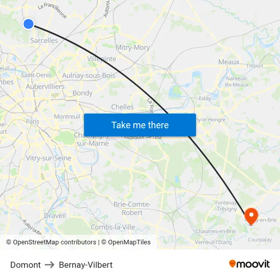 Domont to Bernay-Vilbert map