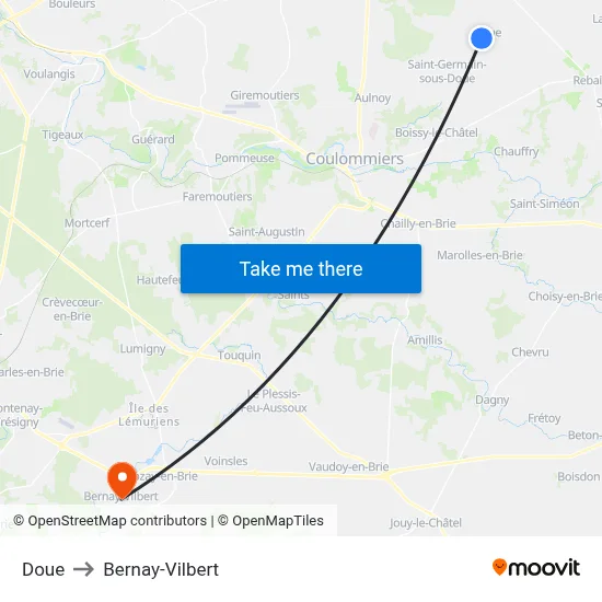 Doue to Bernay-Vilbert map