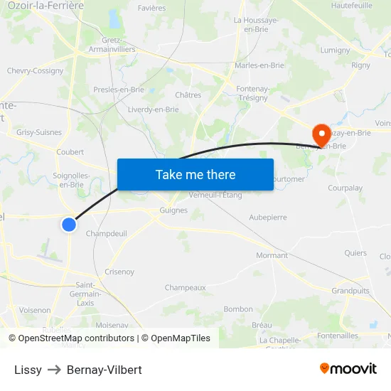 Lissy to Bernay-Vilbert map
