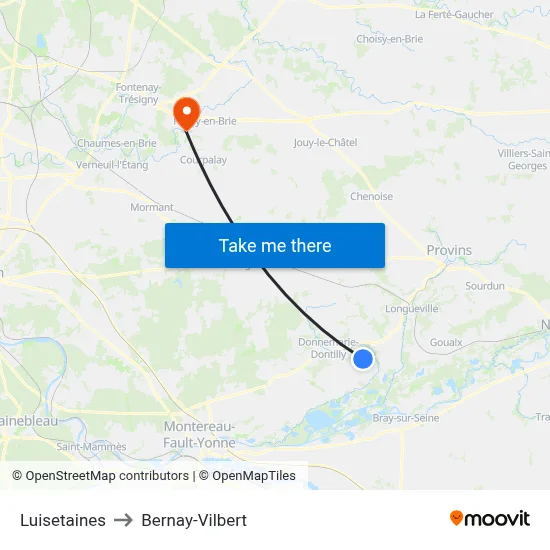 Luisetaines to Bernay-Vilbert map
