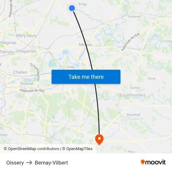 Oissery to Bernay-Vilbert map