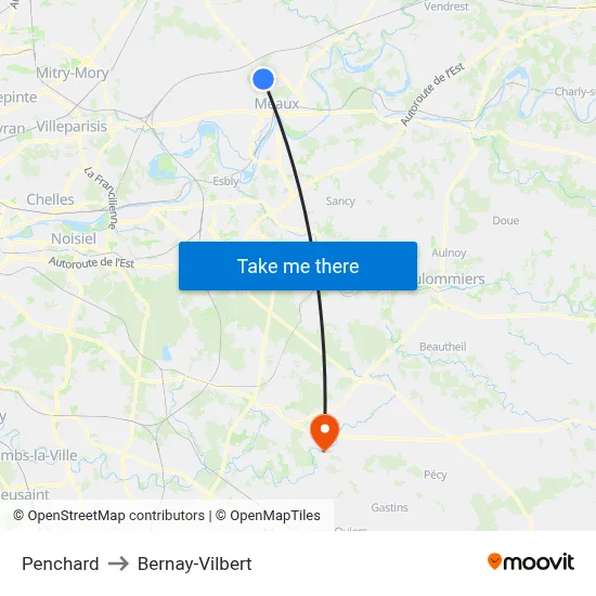 Penchard to Bernay-Vilbert map