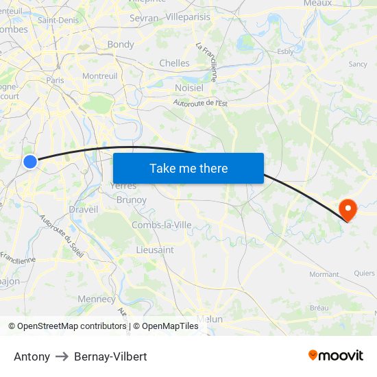Antony to Bernay-Vilbert map