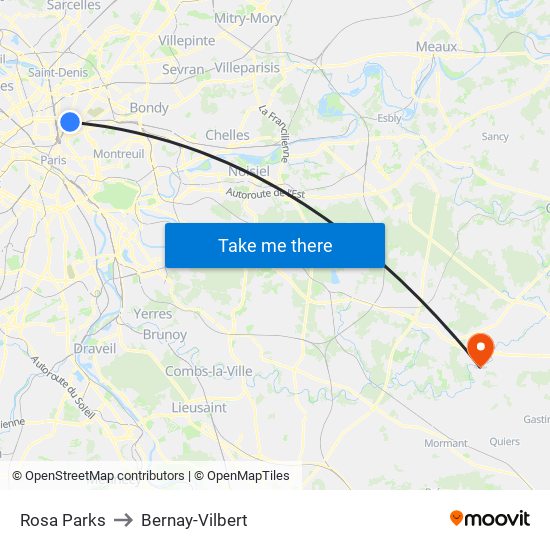 Rosa Parks to Bernay-Vilbert map