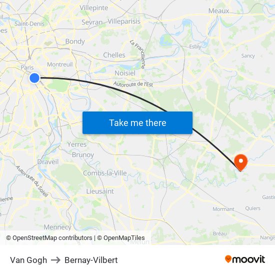 Van Gogh to Bernay-Vilbert map