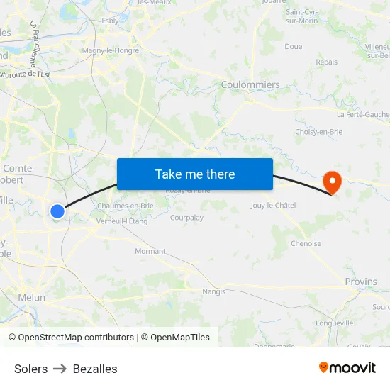 Solers to Bezalles map