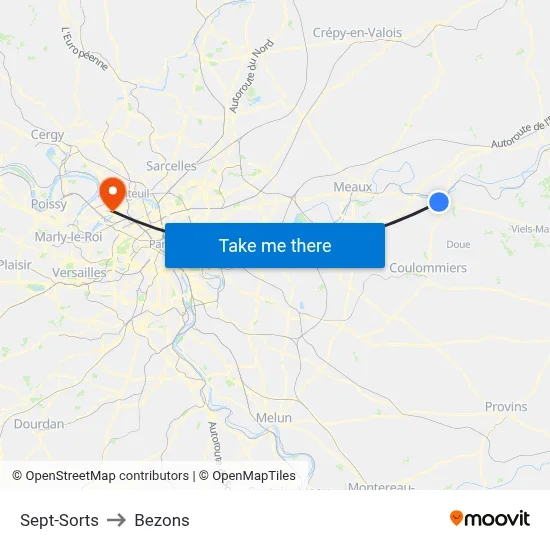 Sept-Sorts to Bezons map
