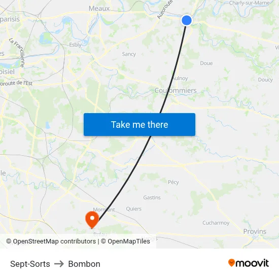 Sept-Sorts to Bombon map