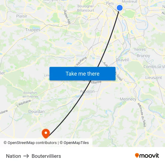 Nation to Boutervilliers map