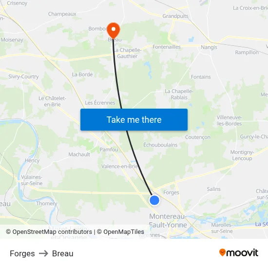 Forges to Breau map