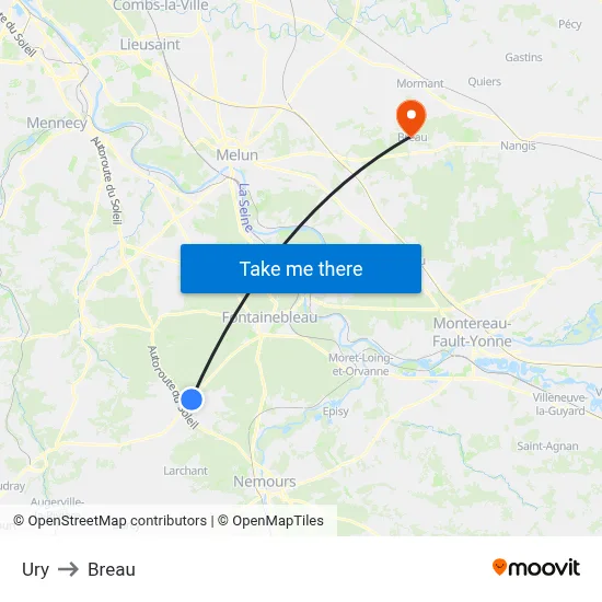 Ury to Breau map