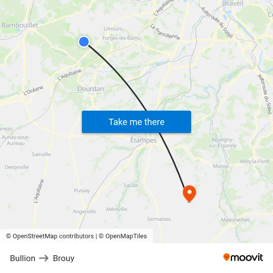 Bullion to Brouy map
