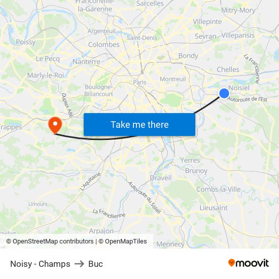 Noisy - Champs to Buc map