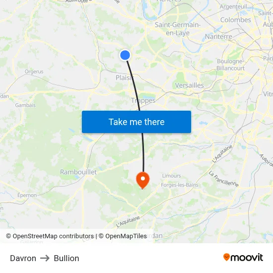 Davron to Bullion map