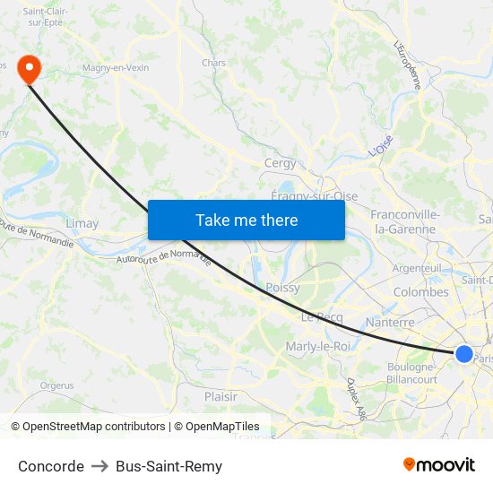 Concorde to Bus-Saint-Remy map