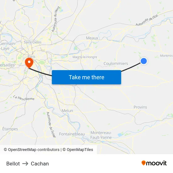 Bellot to Cachan map