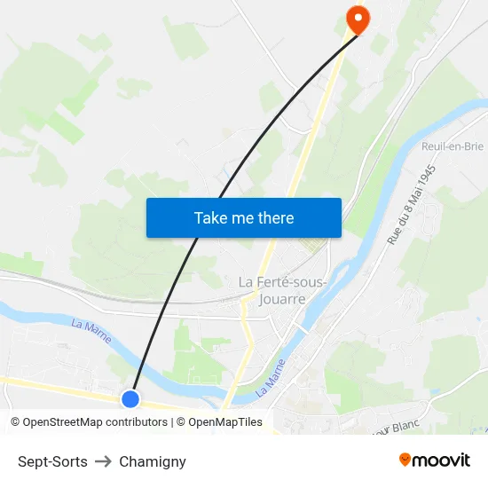 Sept-Sorts to Chamigny map
