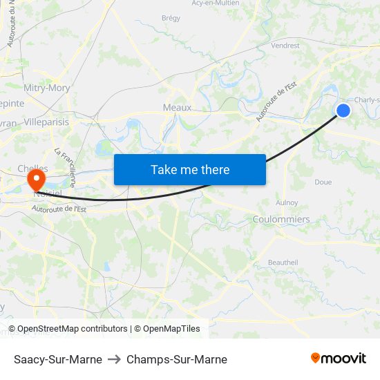 Saacy-Sur-Marne to Champs-Sur-Marne map
