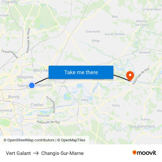 Vert Galant to Changis-Sur-Marne map