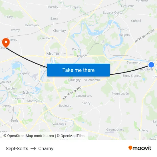 Sept-Sorts to Charny map