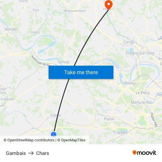 Gambais to Chars map