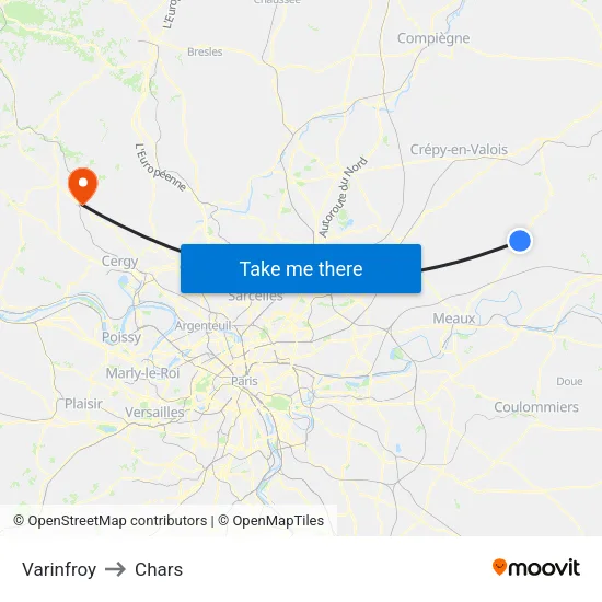 Varinfroy to Chars map
