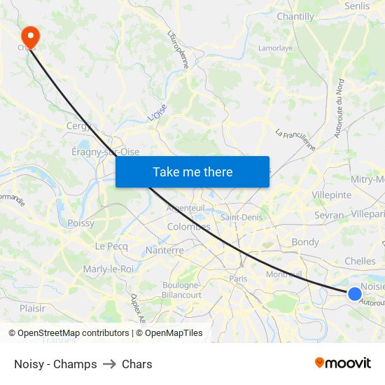 Noisy - Champs to Chars map