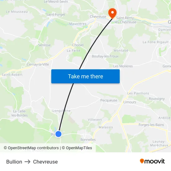 Bullion to Chevreuse map