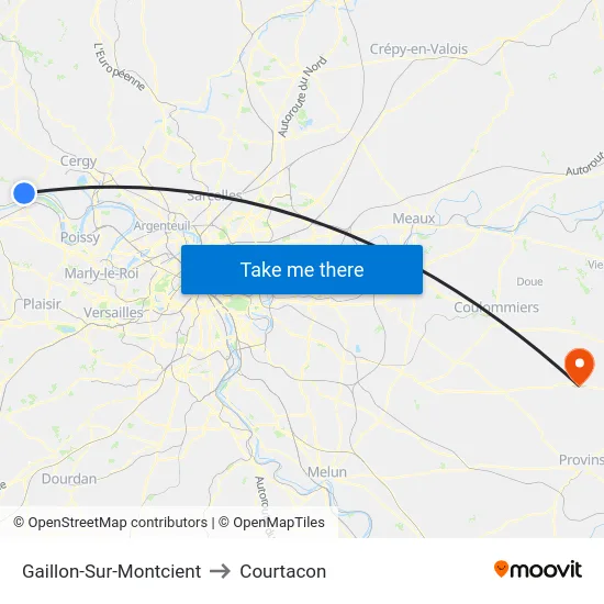 Gaillon-Sur-Montcient to Courtacon map