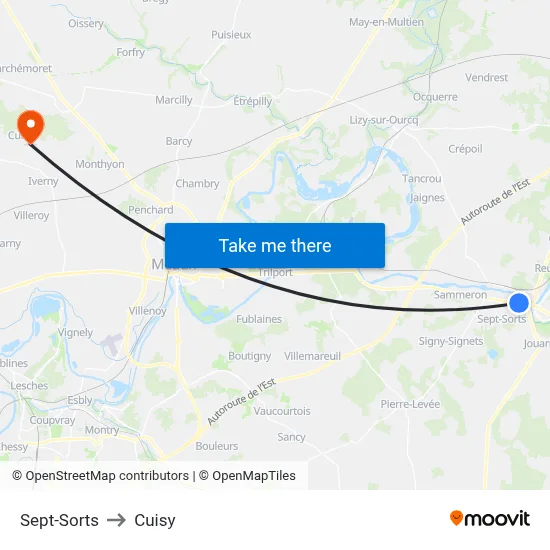 Sept-Sorts to Cuisy map
