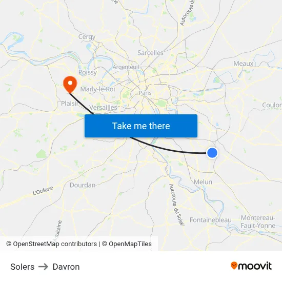 Solers to Davron map
