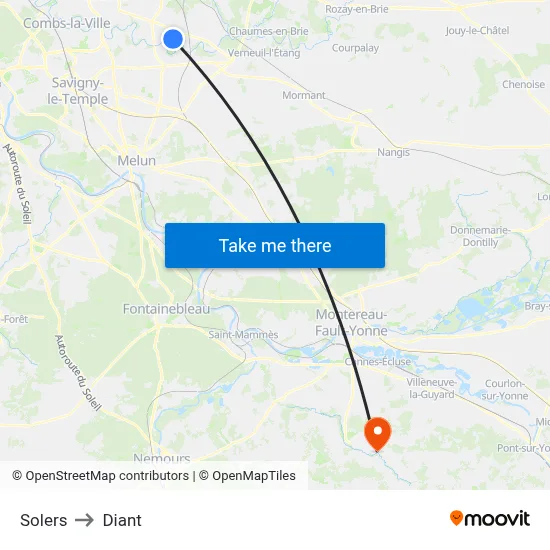 Solers to Diant map
