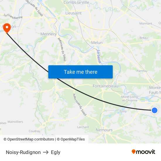Noisy-Rudignon to Egly map