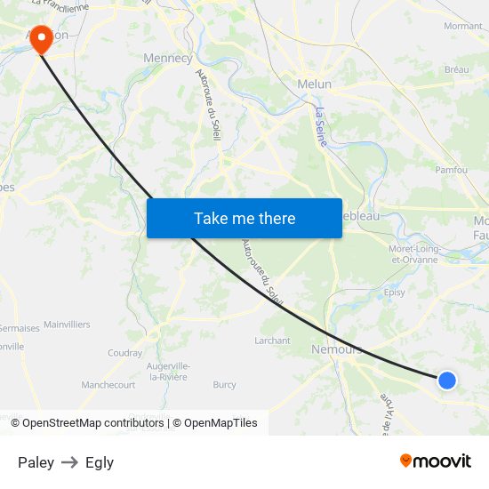 Paley to Egly map