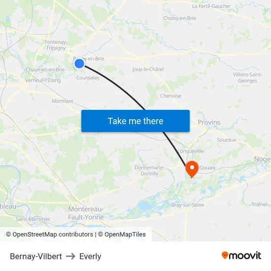 Bernay-Vilbert to Everly map