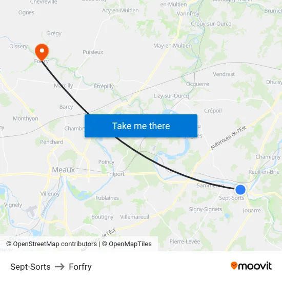 Sept-Sorts to Forfry map