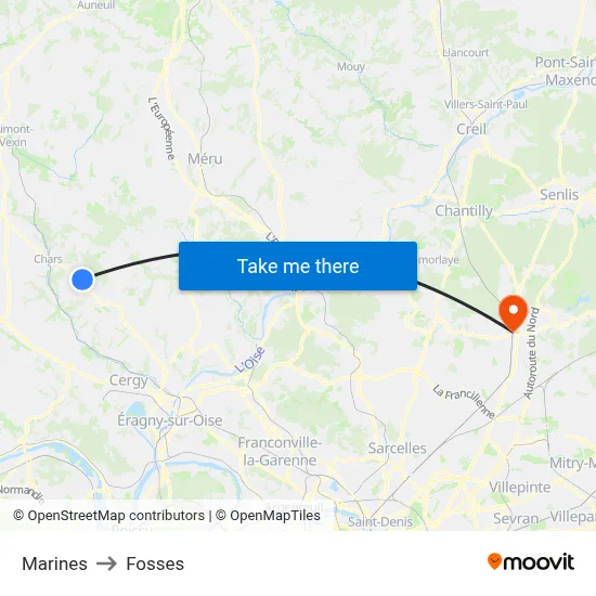 Marines to Fosses map