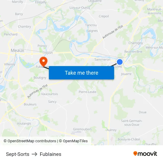 Sept-Sorts to Fublaines map